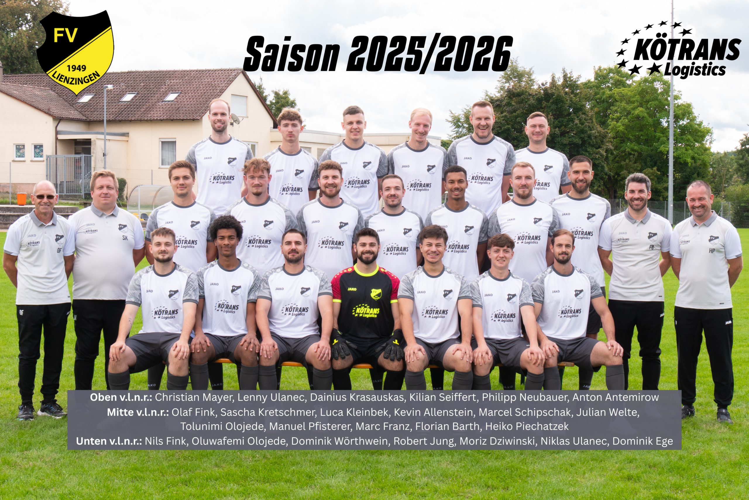 2. Mannschaft 2025